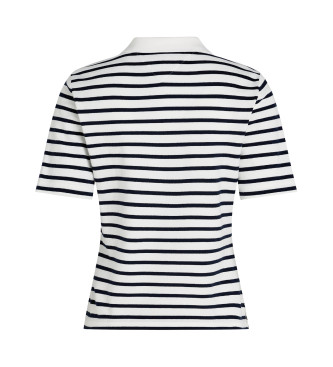 Tommy Hilfiger Polo 1985 Collection de corte regular blanco, marino