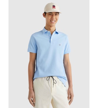 Tommy Hilfiger 1985 Kollektion blau slim fit Poloshirt