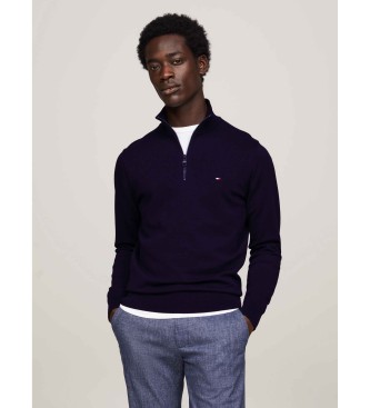 Tommy Hilfiger Jumper 1985 Zip Mock navy