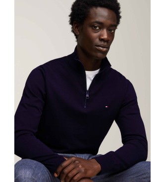 Tommy Hilfiger Jumper 1985 Zip Mock navy