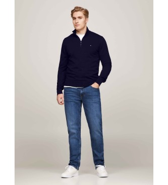Tommy Hilfiger Jumper 1985 Zip Mock navy