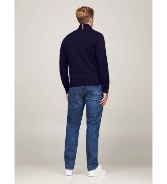Tommy Hilfiger Jumper 1985 Zip Mock navy