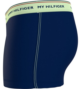 Tommy Hilfiger Pack 3 Boxers Navy Waistband