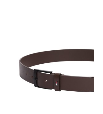 Tommy Hilfiger Leather belt Adan 3.5 Ext brown