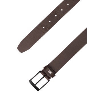 Tommy Hilfiger Ceinture en cuir Adan 3.5 Ext marron