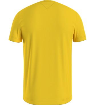 Tommy Hilfiger T-shirt gialla con logo