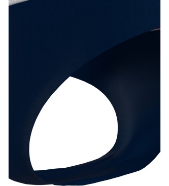 Tommy Hilfiger Slip brasiliana con logo in vita blu