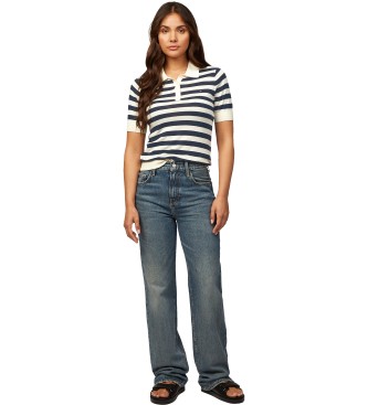 Tommy Hilfiger Plo de malha azul-marinho