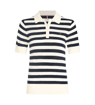 Tommy Hilfiger Polo in maglia blu navy