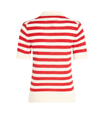 Tommy Hilfiger Polo rossa in maglia