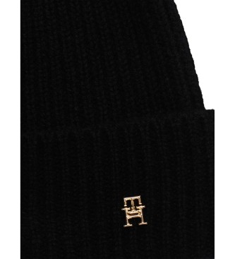 Tommy Hilfiger BonnetCashmere Chic noir