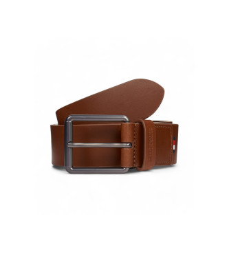 Tommy Hilfiger Ceinture en cuir dcontracte 4.0 marron