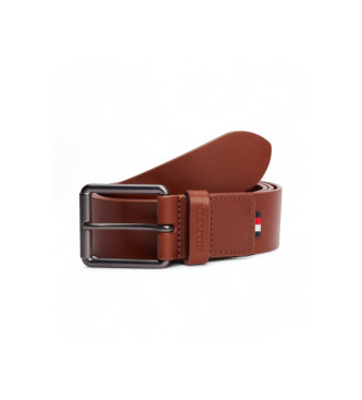 Tommy Hilfiger Ceinture en cuir dcontracte 4.0 marron