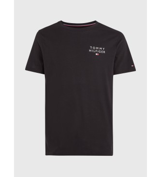 Tommy Hilfiger T-shirt original com logtipo preto