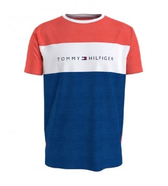 Tommy Hilfiger Flag Logo T-shirt orange, navy