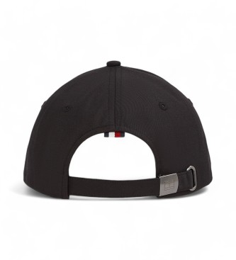 Tommy Hilfiger Firma-baseballkasket med sort logo