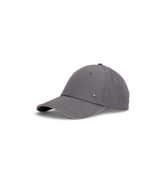 Tommy Hilfiger Cappello da baseball aziendale con logo grigio