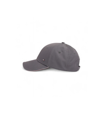 Tommy Hilfiger Cappello da baseball aziendale con logo grigio