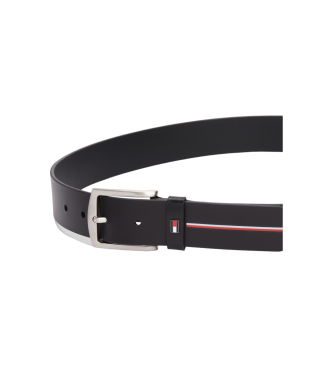 Tommy Hilfiger Denton Leather Belt 3.5 Black