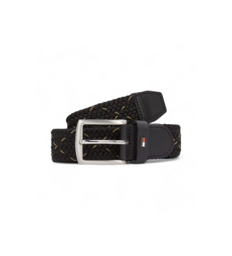 Tommy Hilfiger Cinturn Denton Elastic Negro