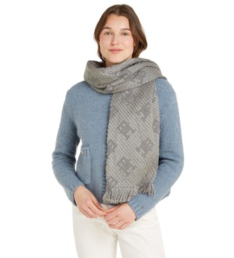 Tommy Hilfiger Foulard Elevated Chic gris