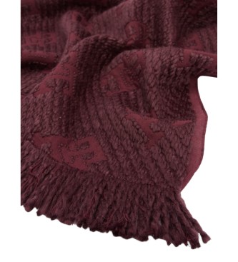 Tommy Hilfiger Scarf Elevated Chic maroon