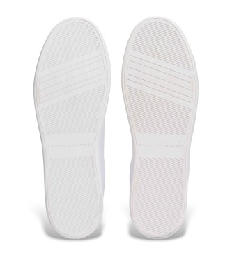 Tommy Hilfiger Chaussures de tennis en cuir blanc