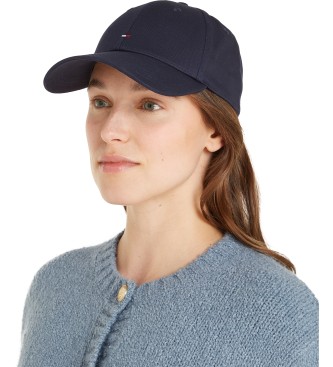 Tommy Hilfiger Essential Flag Cap marinbl