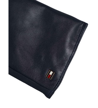 Tommy Hilfiger Luvas de couro Essential Flag preto