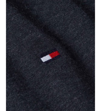 Tommy Hilfiger T-shirt con logo ricamato blu navy
