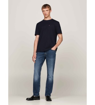 Tommy Hilfiger T-shirt avec poche de poitrine marine