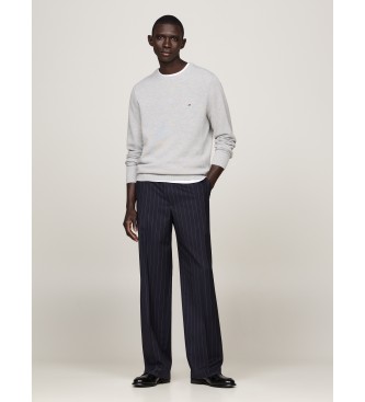 Tommy Hilfiger Struktureret trje med grt broderet logo