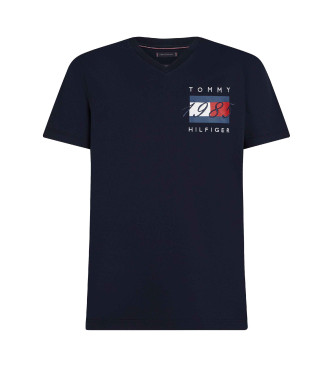 Tommy Hilfiger Navy V-neck T-shirt