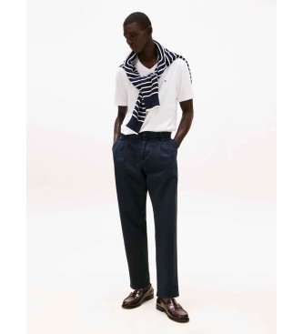 Tommy Hilfiger T-shirt med hvidt broderet logo