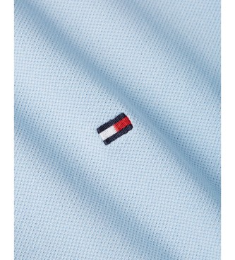 Tommy Hilfiger Koszulka polo slim fit z charakterystyczną niebieską lamówką