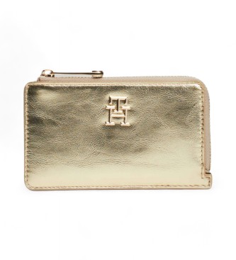 Tommy Hilfiger Gifting Slim Plnbok Metallic Metallic guld