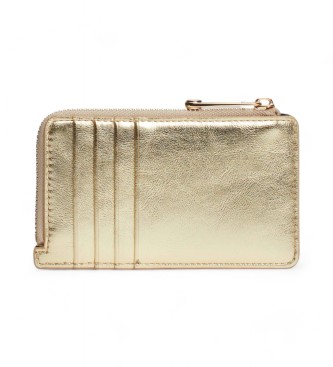 Tommy Hilfiger Obdarovanje Slim Wallet Metallic Metallic gold