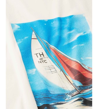 Tommy Hilfiger Couleur du T-shirt photo blanche