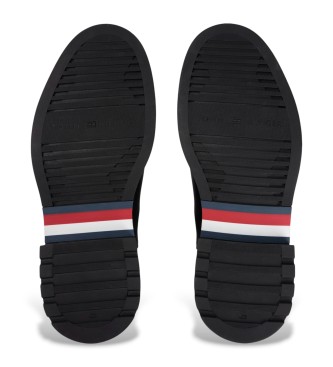 Tommy Hilfiger Lttvikts Chelsea lder ankelkngor svart
