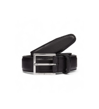 Tommy Hilfiger Hudson Leather Belt 3.0 Noir