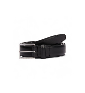 Tommy Hilfiger Cinto de couro Hudson 3.0 Preto