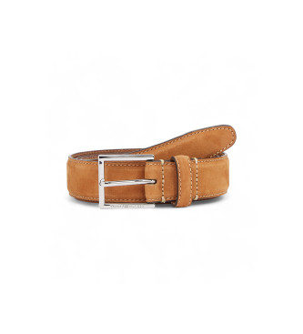 Tommy Hilfiger Ledergrtel Hudson 3.0 braun