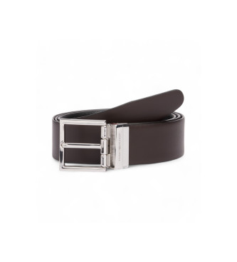 Tommy Hilfiger Leather belt Hudson 3.5 Rev black, brown