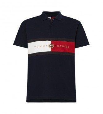 Tommy Hilfiger Icons regular fit polo shirt with blue embroidered logo