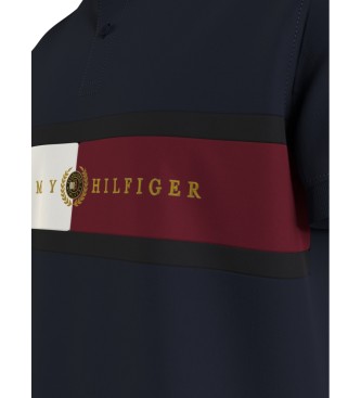 Tommy Hilfiger Polo Icons Regular Fit Logo Ricamato Blu