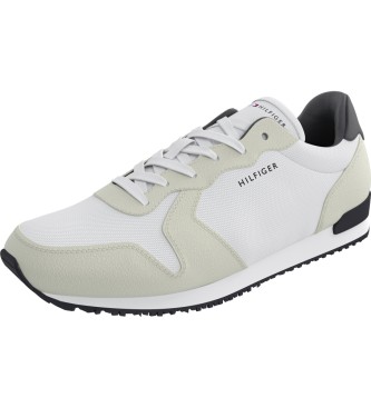 Tommy Hilfiger Iconiche sneakers Material Mix Runner bianche