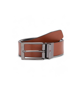 Tommy Hilfiger Layton Rev 3.5 Leather Belt Black