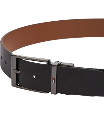 Tommy Hilfiger Layton Rev 3.5 Leather Belt Noir