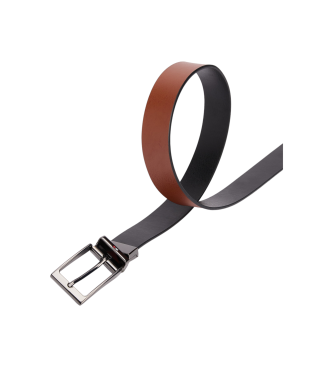 Tommy Hilfiger Layton Rev 3.5 Leather Belt Noir