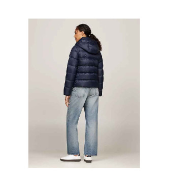 Tommy Hilfiger Marine wasserabweisende Daunenjacke